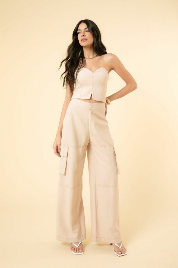 CALÇA OLIVIA FLAT ICE
