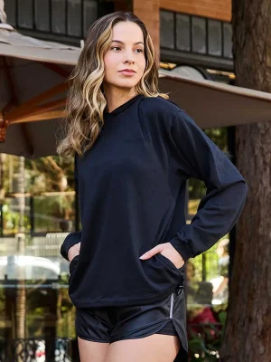 BLUSA COM CAPUZ