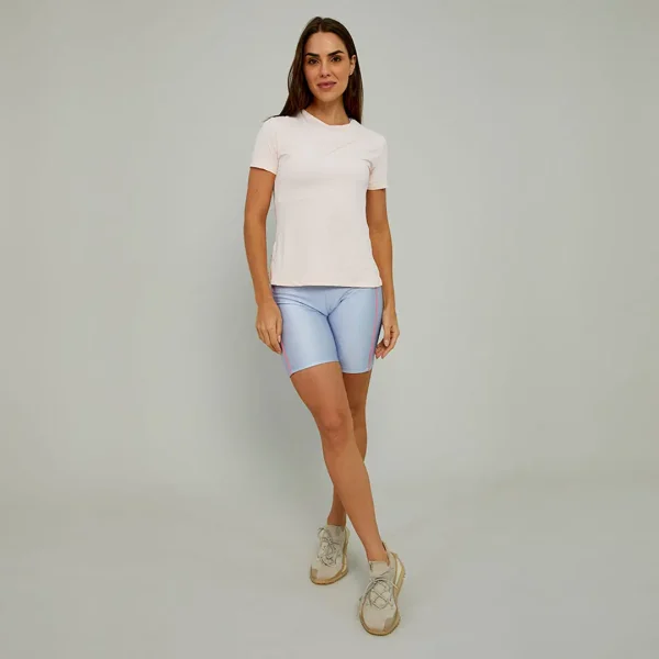 T-SHIRT ALONGADA ABERTURA LATERAL - Imagem 4