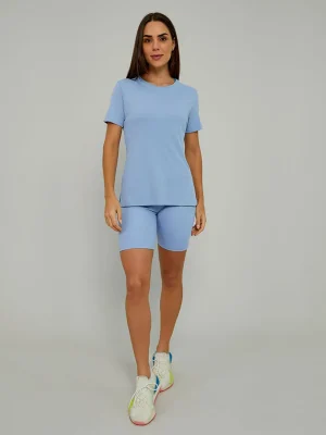 T-SHIRT ALONGADA ABERTURA LATERAL