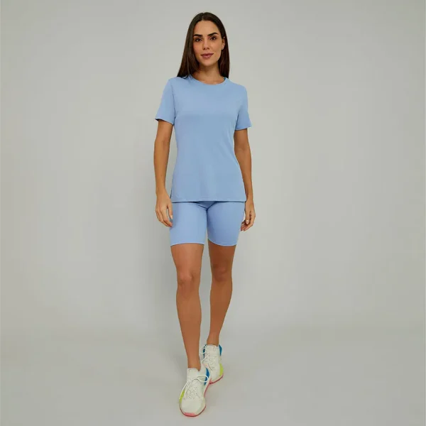 T-SHIRT ALONGADA ABERTURA LATERAL