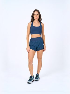 SHORTS TULE COM ZIPER