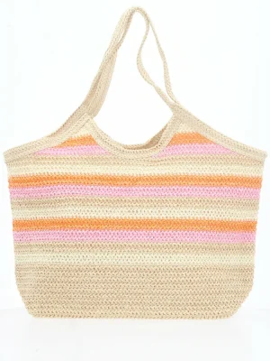 BOLSA DE VERÃO EM RÁFIA TRANÇADA