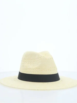 CHAPÉU DE PRAIA COM FAIXA