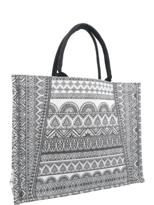 BOLSA TOTE JUSSARA TECIDO