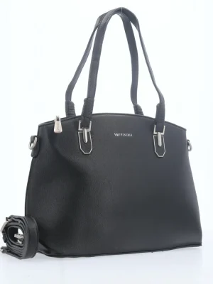 BOLSA TOTE MÉDIA COM BOLSO E ALÇA DUPL.A