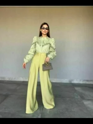 CALÇA PANTALONA PREGAS