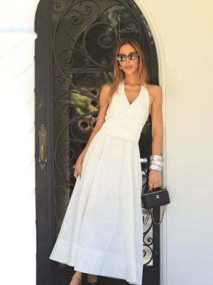 VESTIDO COLETE ALGODÃO