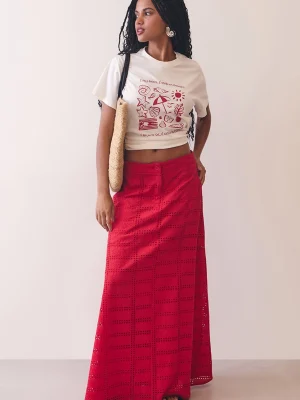 SAIA MIDI LAISE FLOR