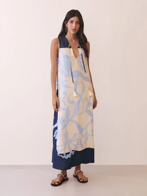 VESTIDO LENCO FLORAL