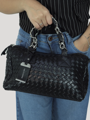 BOLSA TRANÇADA TIRACOLO TRANSVERSAL