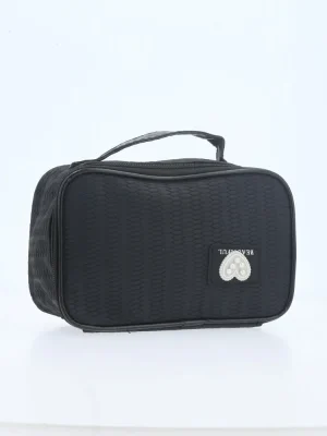 NÉCESSAIRE ESTRUTURADA COM ALÇA DE MÃO