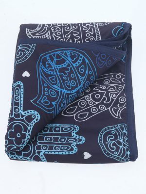 CANGA ATOALHADA COM ESTAMPA TROPICAL