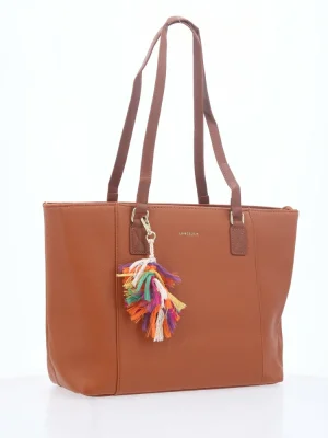 BOLSA SHOPPER COM CHAVEIRO