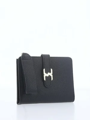 CARTEIRA SOFT PEQUENA COM FECHO DE PRESSÃO