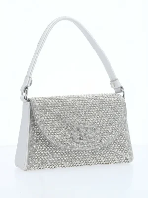 BOLSA FESTA COM STRASS E ALÇA DE OMBRO