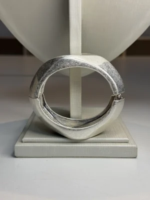 BRACELETE PRATEADO FOSCO