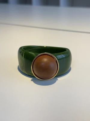 BRACELETE RESINA VERDE